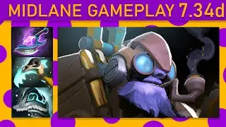 ✨Nisha Tinker 76% Kill participation! Mid Gameplay - Dota 2 Top MMR