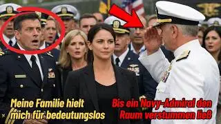 Meine Familie hielt mich für bedeutungslos, bis ein Navy Admiral den Raum verstummen ließ