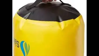 SandS&aring;k - Premium PWC Sand Anchor Dry Bag - Heavy Duty 500D PVC - 20L / 50+Lbs Capacity