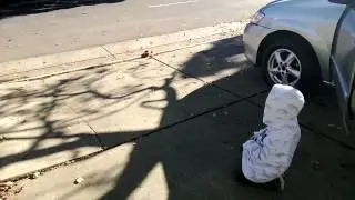 Yves playing with BeeWi's bluetooth Mini Cooper S Coup&eacute; (iOS version)