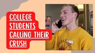 Asking strangers to call their crush. - Relationship truth or dare.