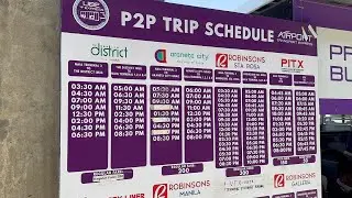 How to Ride the P2P Bus from NAIA Terminal 3 (Complete Guide!)