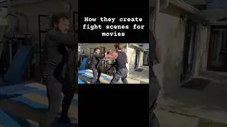 How they create fight scenes in MOVIES #stunt #actor #stunts #stunttraining #action #actionmovies