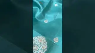 Pure Raw mango Banarasi Silk Saree  #shortvideo
