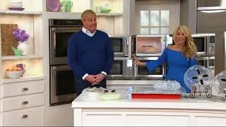 Set of 2 Hover Cover Microwave Splatter Guards by Lori Greiner on QVC
