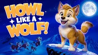 Howl Like a Wolf | Fun Animal Song for Kids | Sing & Dance Along!