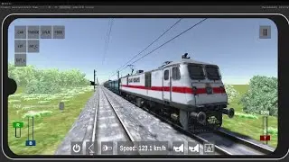 New Train Simulator Mobile Game 🚆 | Official Developer Gameplay First Look | Android Gameplay