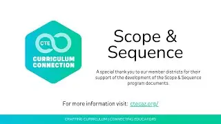 Scope and Sequence Video 2025