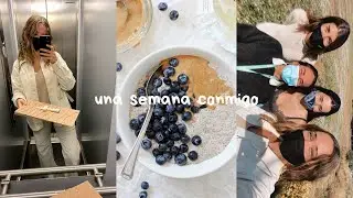 una semana conmigo (uni presencial, recetas, maqueta)