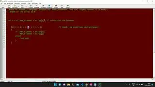 Finding Largest element in the array in Assembly for 8086 MP