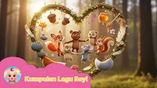 Tim Petualang Hutan Ramai | Lagu Anak tentang Hewan (Kelinci, Tupai, Beruang) | Musik Anak Ceria