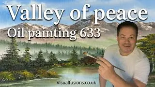 How to paint - Oil Painting 633 🎨 Step by step Tutorial | Beginners guide Bob Ross Style