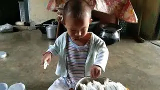 Happy Rongali Bihu#minivlog#tilpitha#🎂💦