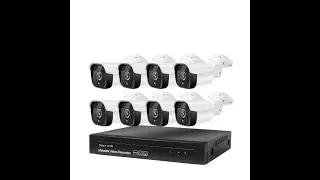 LEEKGOVISION Face Recognition IP Camera NVR System, Plug and Play