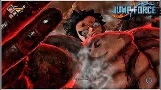 Luffy D Monkey vs Black Beard Intense Team Fight - Jump Force Gameplay #jumpforce