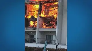 'I have the shirt on my back. That's it' | Fast-spreading condo fire near Johnson Space Center leave