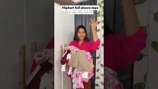 Flipkart full sleeve tops #flipkart #flipkartfinds #tops