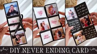 This Never Ending Card Made Everyone Emotional 💕 | Best DIY Valentine Gift