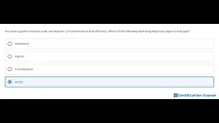 You have a goal to increase scale and improve CPA performance and efficiency. Which of the following