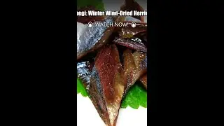Gwamegi Winter Wind Dried Fish and the Ta