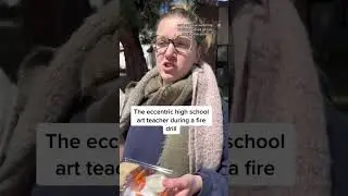 The eccentric high school art teacher | Kendahl Landreth