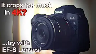 Canon EOS R - 4K - EF-S 24mm - Studio Lights & Window Light