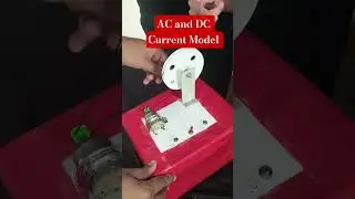 AC and DC Difference | Science Experiment | Working Model | #viral #science #experiment #shorts