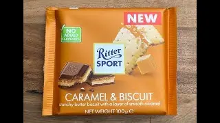 Ritter Sport. Caramel & Biscuit