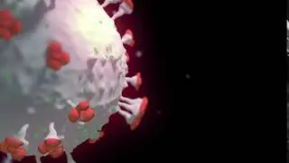 Corona Virus COVID-19 Animation Background Video , No Copyright
