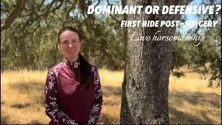 Dominant or Defensive? Restarting Post Surgery. 