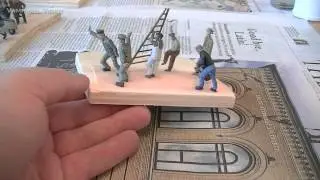 Finishing von Figuren mit Klarlack
