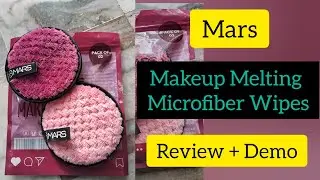 Mars Cosmetics | Makeup Melting Microfiber Wipes Review | Mars Microfiber Wipes | #marscosmetics