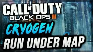 Black ops 3 OUT THE MAP GLITCH ON CRYOGEN