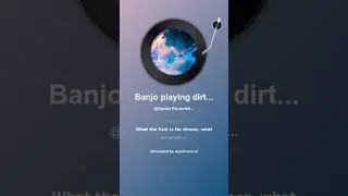 Banjo Playing Dirty Trucker