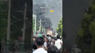 Gen-Z student we did it Jai Nepal #protest_about_politician   #genz #nepal #taxprotest