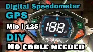 Mio i 125 M3 digital speedometer GPS Diy