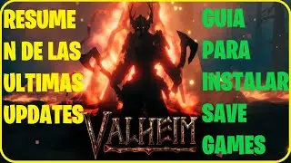 🔴Tutorial Install savegames Worlds I return to VALHEIM with Ashlands, NEW bosses, improved combat...