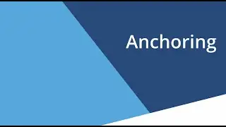 NAUTIS Instructor tutorials - Anchoring