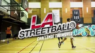 Highlights LA Streetball Challenge The World Team VS The HOB Team - Clips 1