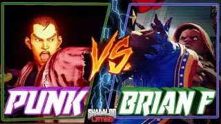SFV CE - Punk パンク (Dan) vs Brian F ブライアンF (Balrog) - Street Fighter V * V-Shift and New Mechanic