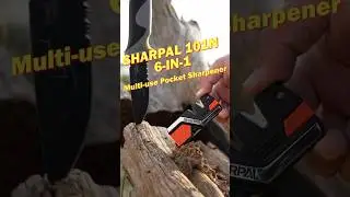 SHARPAL 101N 6-In-1 Multi-use Pocket Sharpener #knifesharpener #sharpener #outdoors #fyp #foryou