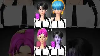 SAJA BOYS X HUNTERS WHO IS YOUR FAVOURITE 🙀💗? #shorts #zepeto #kpopdemonhunters