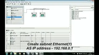 Siemens PCS7 - Ethernet Subnet