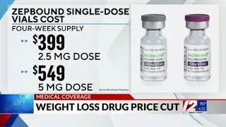 Popular weight loss drug getting a big price cut