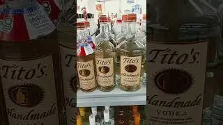 Titos handmade vodka...👌👌For Dog people.🧨🧨