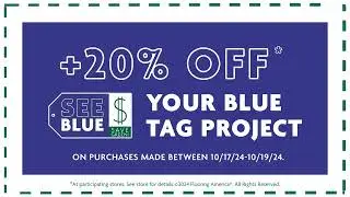 Save at Dillabaugh's Flooring America this October