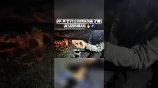 Cooking Over Fire in the Wild 🌲🔥 | Solo Bushcraft Night | @OutdoorBoys