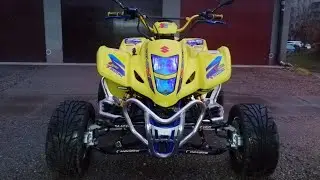 Obniżam szerszenia Nowe amory z aliexpress 🤣 quad Suzuki Ltz er6