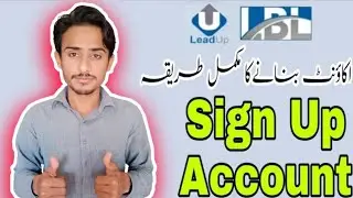 How To Free Sign up On LBL | Create Account Leadup App | Online Earning App