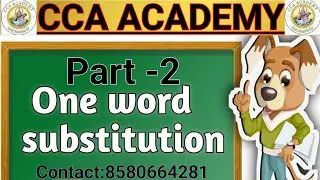 One Word Substitution #pgt#tgt#tet#hppsc#ctet#jbt#english